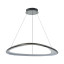 LED Pendant GETAFE MD3888-1L-3BCT 57W 3000K black/chrome                                                                                                                                                                                                       