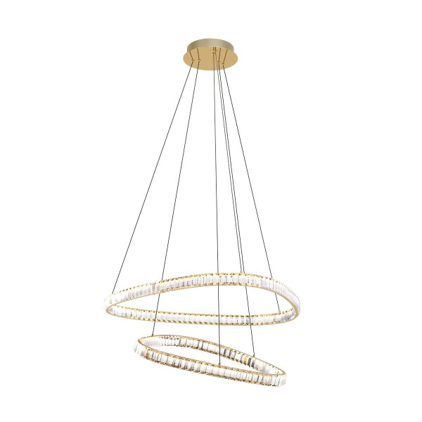 LED Pendant ATHESA MD3169-2-3GT 38W 3000K/4000K/6000K gold                                                                                                                                                                                                     