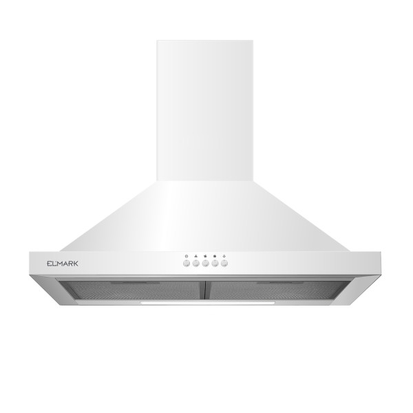 Pyramid wall mounted hood EL-60A09WH 440m³/h white                                                                                                                                                                                                             