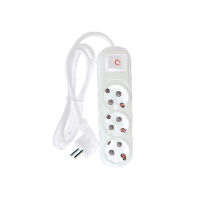 MULTIPLUG ТRIPLE 5M H05VV-F 3G1.5MM2, WHITE                                                                                                                                                                                                                    