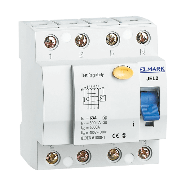 DISPOSITIVO DI CORRENTE RESIDUA JEL2 4P 63A/500mA SIGMA