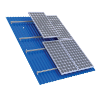 STRUCTURE FOR SANDWICH ROOF 560W PANEL 20kW,SET                                                                                                                                                                                                                