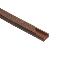 2m. 25x16 PLASTIC CABLE TRUNKING CT2 OAK                                                                                                                                                                                                                       