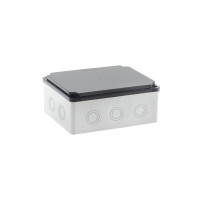 DISTRIBUTION BOX 260X150X80 TRANSPARENT LID, IP65                                                                                                                                                                                                              