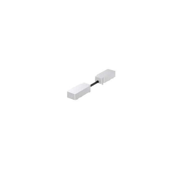 EL-US52SCM Bidirectional Conductive Module for Connecting Two Horizontal Ultra Slim Magnetic Track Rails, White                                                                                                                                                