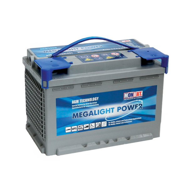 BATTERIA A CICLO PROFONDO AGM 75Ah 12V