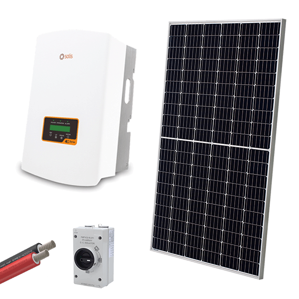 ON GRID SOLAR SYSTEM SET 1P/3.6KW WITH PANEL 560W