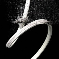 UNDERWATER SILICONE LED NEON FLEX SIDE BEND 10W/m 6000K IP68-10M                                                                                                                                                                                               
