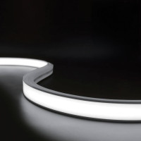 RECESSED SILICONE LED NEON FLEX TOP BEND 10W/m 6000K IP44-5M                                                                                                                                                                                                   