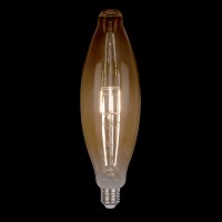 LED LAMPADA VINTAGE DIMMERABILE 5W E27 ∅125 2800-3200K ORO