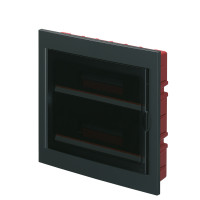 EC630 FLUSH MOUNT. ENCLOSURE 36 MOD. (2X18) BLACK                                                                                                                                                                                                              