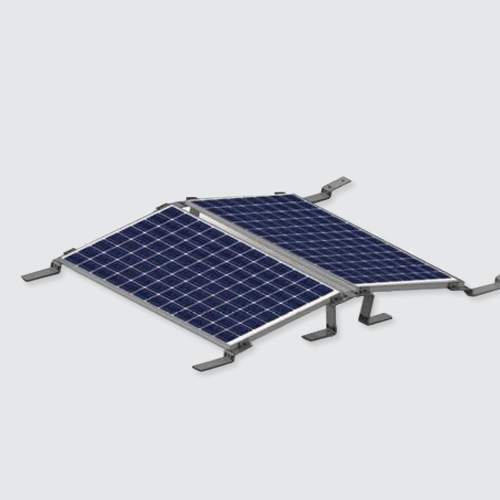 Struttura di montaggio con pannelli solari