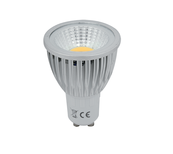 LED LAMP LEDCOB 5W GU10 230V WHITE                                                                                                                                                                                                                             