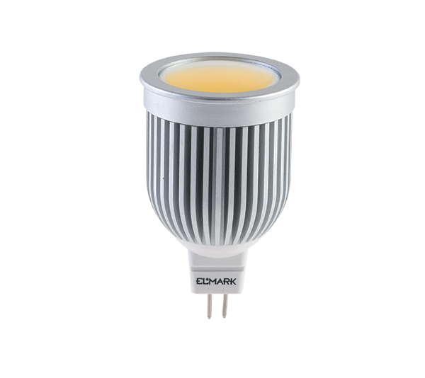 ELMARK LEDCOB 5W GU5,3 12V BIANCO CALDO