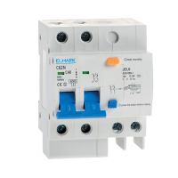 DISPOSITIVO COMBINATO ELETTRONICO DI CORRENTE RESIDUA JEL6 C16 2P 16A/300MA