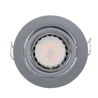 LED METAL ROUND SPOTLIGHT PAR 16 5.5W 4000-4300K CHROME                                                                                                                                                                                                        