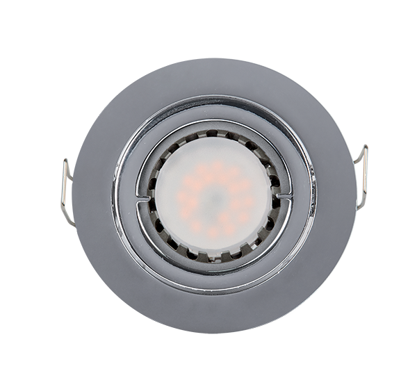 LED METAL ROUND SPOTLIGHT PAR 16 5.5W 4000-4300K CHROME                                                                                                                                                                                                        