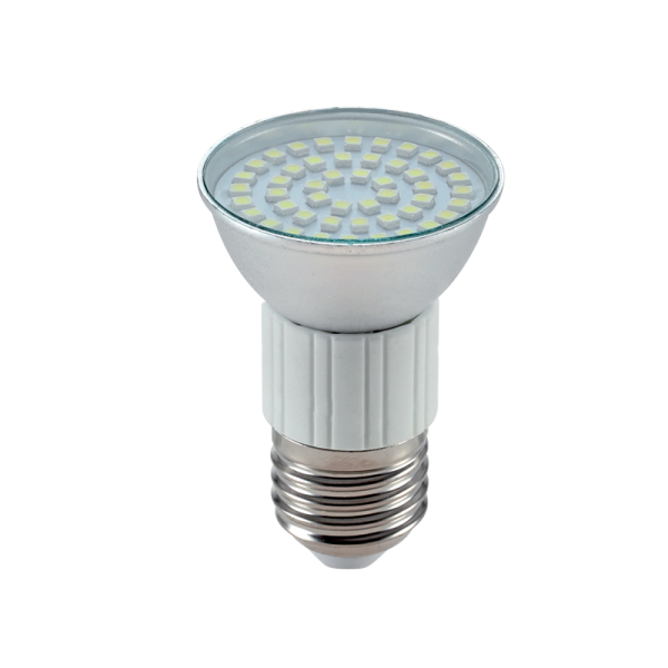 LED LAMPADA LED48SMD 3528 3,5W E27 230V BIANCO CALDO