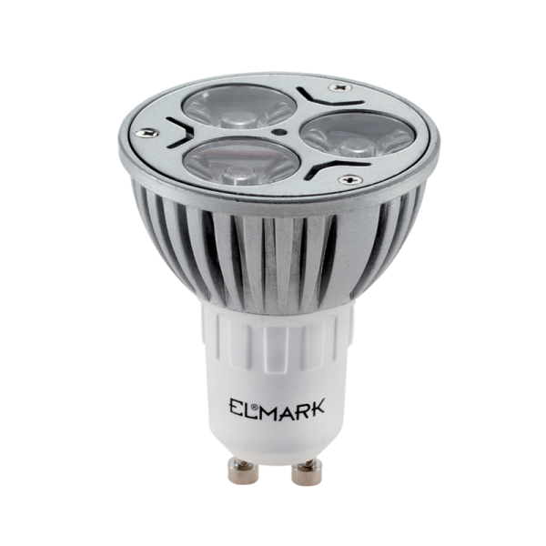 LED ЛАМПА LED3 3W GU10 230V ТОПЛО БЯЛ