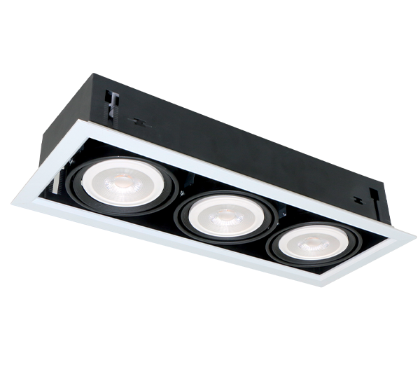 LUCE ACCENTO LED QUAD312 12W 3XE27 2700K BIANCO