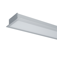 LED PROFILES RECESSED MOUNTING S77 64W 6500K 1500MM GREY                                                                                                                                                                                                       