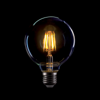 LED LAMPADA VINTAGE DIMMERABILE G95-8W E27 2800-3200K